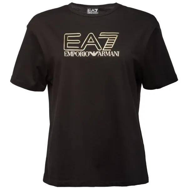 EA7 EA7 T-SHIRT Дамска тениска, черно, размер