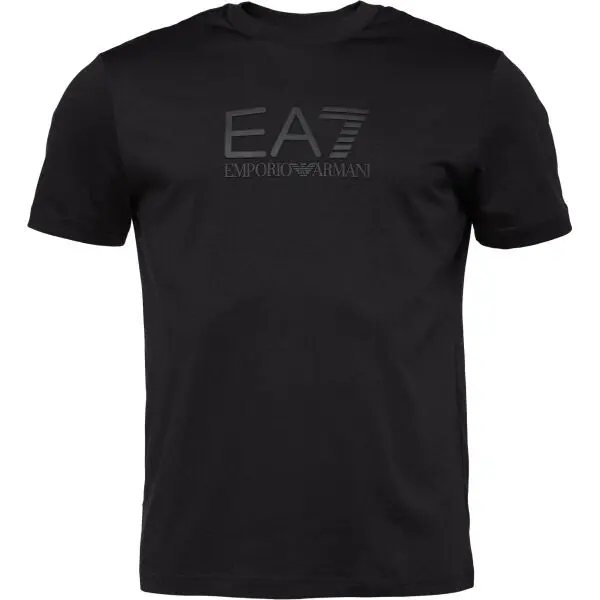 EA7 EA7 T-SHIRT Мъжка тениска, черно, размер