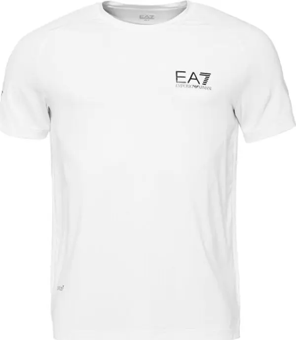 EA7 EA7 TENNIS DYNAMIC ATHLETE Мъжка тениска, бяло, размер