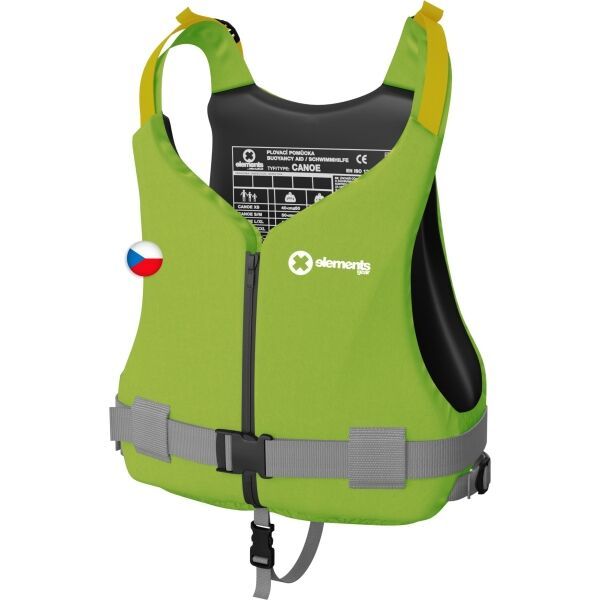 EG EG CANOE Юношеско елече за плуване, светло-зелено, размер