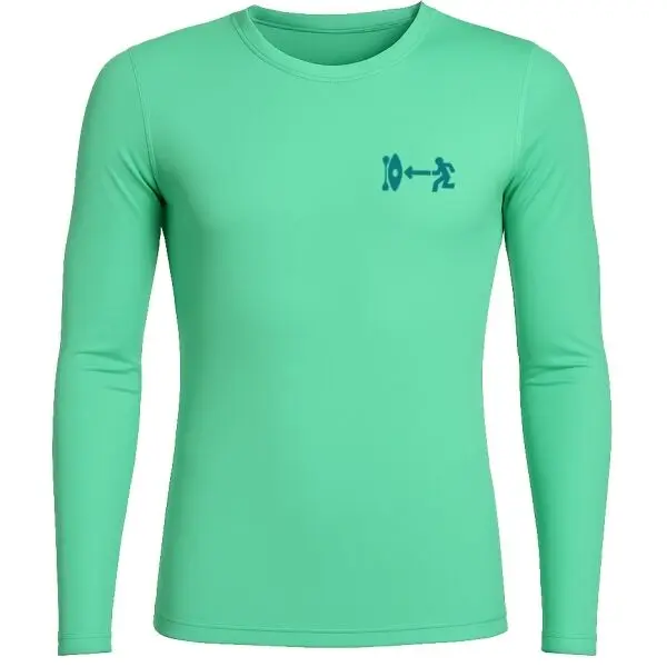 EG EG DERMIS L/S W Дамска тениска от ликра, светло-зелено, размер