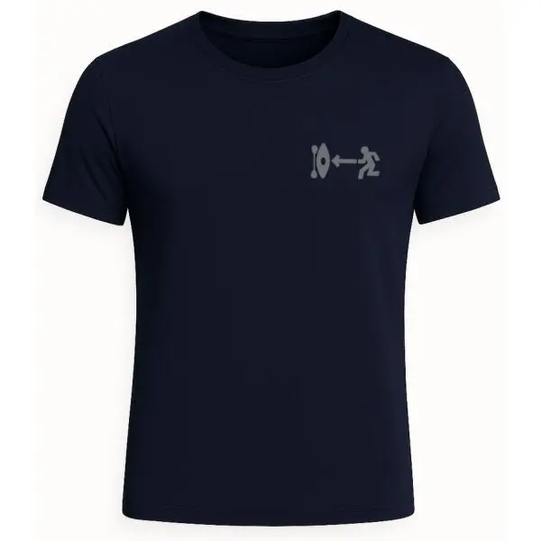 EG EG DERMIS S/S Мъжка тениска от ликра, тъмносин, размер