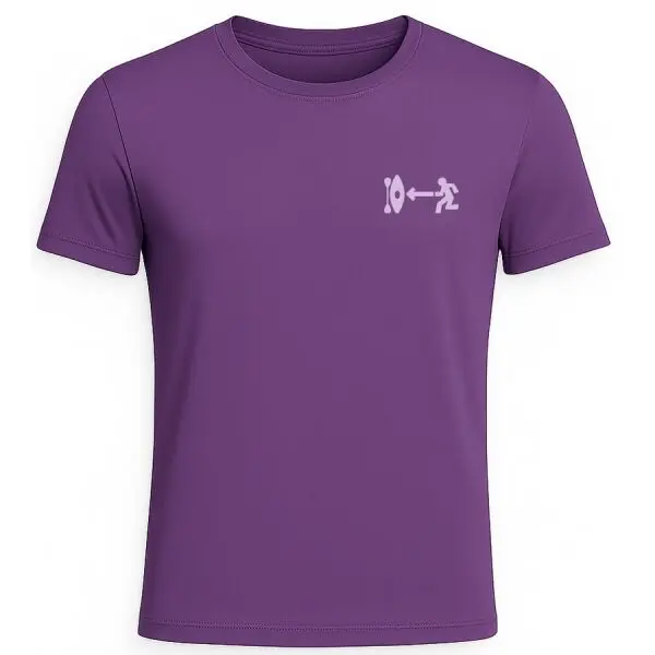 EG EG DERMIS S/S W Дамска тениска от ликра, лилаво, размер