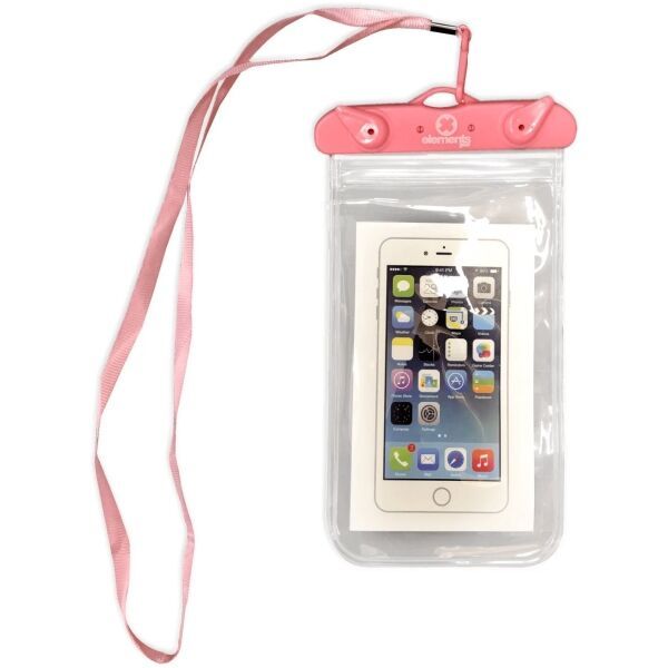 EG EG ELEMENTS TP MOBILE Водоустойчив калъф за телефон, розово, размер