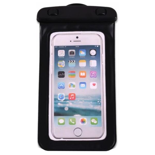 EG EG FLOW Водоустойчив калъф за телефон, черно, размер