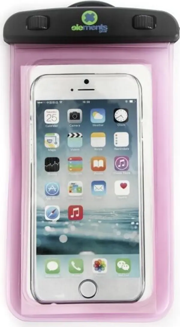 EG EG FLOW Водоустойчив калъф за телефон, розово, размер