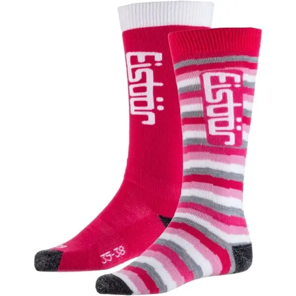 Eisbär Eisbär SKI COMFORT 2PACK Детски ски чорапи, розово, размер 23-26
