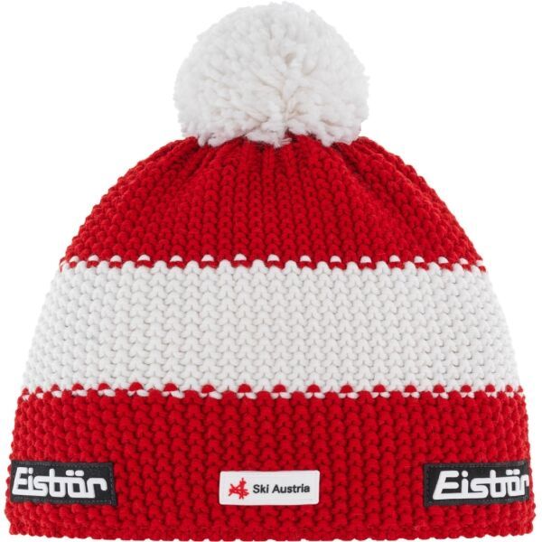 Eisbär Eisbär STAR POMPON Шапка, червено, размер