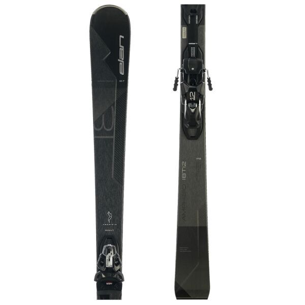 Elan Elan AMPHIBIO 18 TI2 FX + EMX 12.0 GW Ски за ски спускане, черно, размер