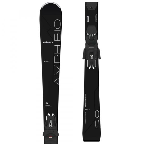 Elan Elan AMPHIBIO S8 PS+EL 10 Пистови ски, черно, размер 160