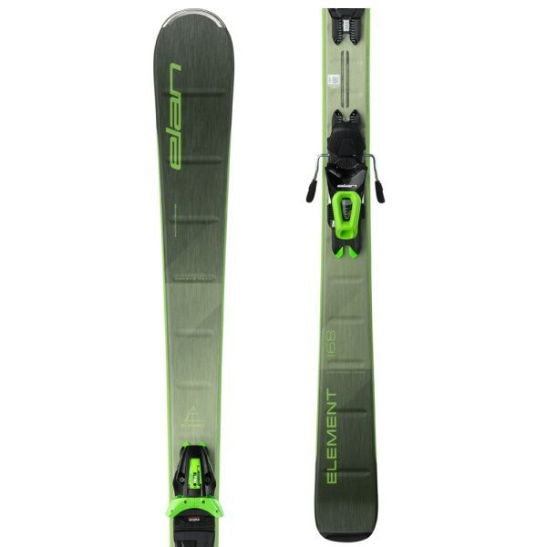 Elan Elan ELEMENT GREEN LS + EL 10 GW Ски за спускане, тъмнозелено, размер