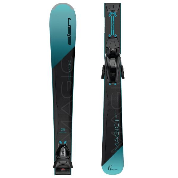 Elan Elan MAGIC LS + EL 9.0 GW Ски за спускане, черно, размер