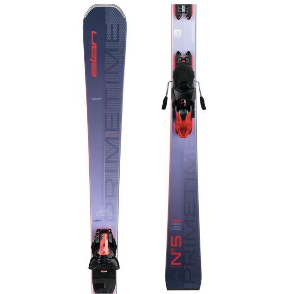 Elan Elan PRIMETIME N&deg;5 W PS + ELW 11 GW Дамски ски за ски спускане, лилаво, размер