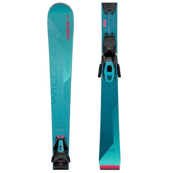 Elan Elan WILDCAT 76 LS + ELW 9.0 GW Ски за спускания, тюркоазено, размер