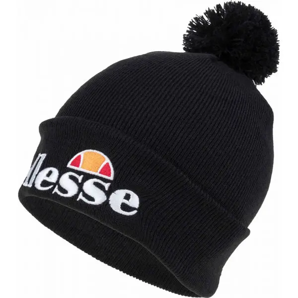 ELLESSE ELLESSE VELLY POM POM BEANIE Шапка, черно, размер os