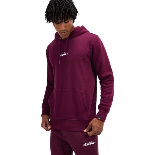 ELLESSE ELLESSE PERSHUTA Мъжки суитшърт, винен, размер