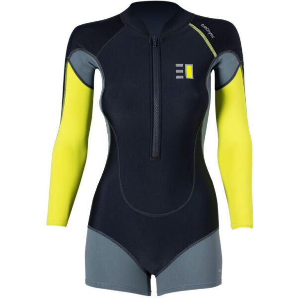 ENTH DEGREE ENTH DEGREE CIRRUS LS Дамско неопреново боди за вода, черно, размер