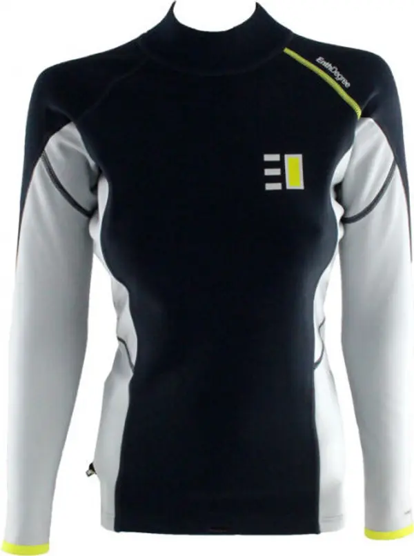 ENTH DEGREE ENTH DEGREE TUNDRA LS Топ с дълъг ръкав за водни спортове, черно, размер