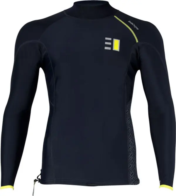 ENTH DEGREE ENTH DEGREE TUNDRA LS Топ с дълъг ръкав за водни спортове, черно, размер XXL