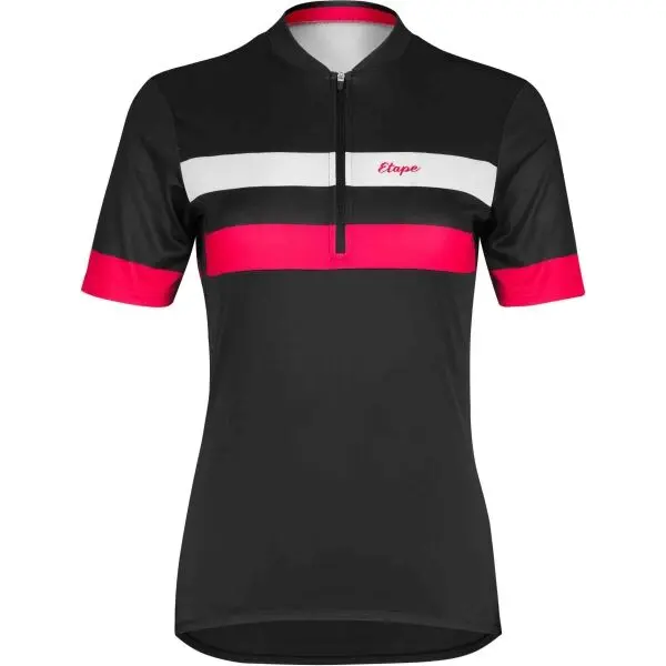 Etape Etape CLARA 2.0 Дамска фланелка за колоездене, черно, размер