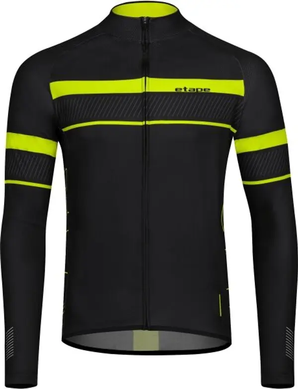 Etape Etape COMFORT 2.0 Мъжка фланелка за колоездене, черно, размер