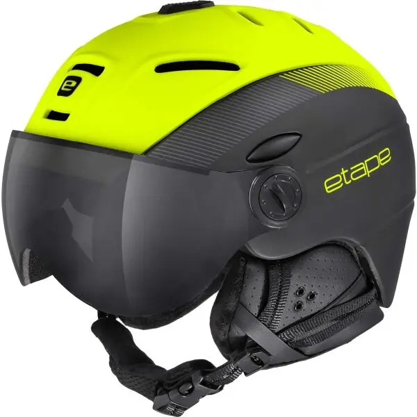 Etape Etape COMP PRO Универсална скиорска каска с визьор, черно, размер (55 - 58)