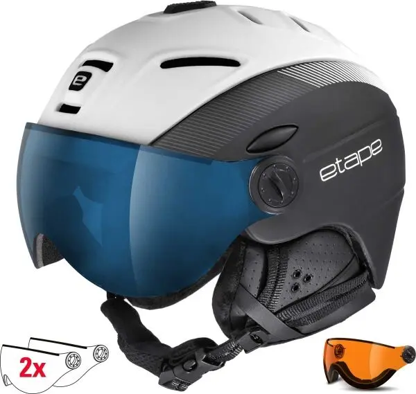 Etape Etape COMP PRO V2 Универсална скиорска каска с визьор, черно, размер (58 - 61)