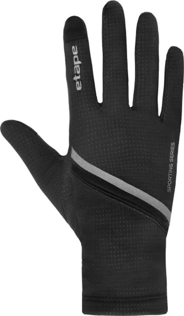 Etape Etape COVER Комбинирани ръкавици за колоездене, черно, размер