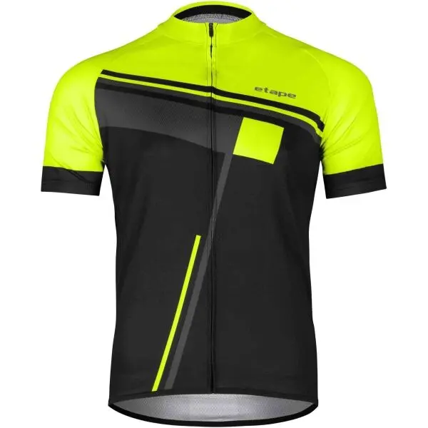 Etape Etape CUBE Мъжка фланелка за колоездене, черно, размер