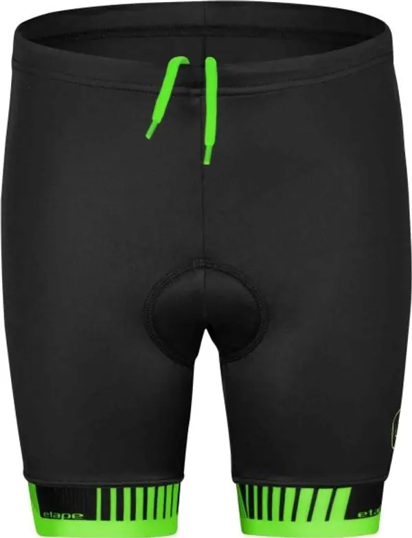 Etape Etape JUNIOR 2.0 Детски панталони за колоездене, черно, размер 128-134