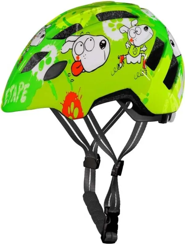 Etape Etape KITTY 2.0 Детска каска за колоездене, зелено, размер (48 - 52)