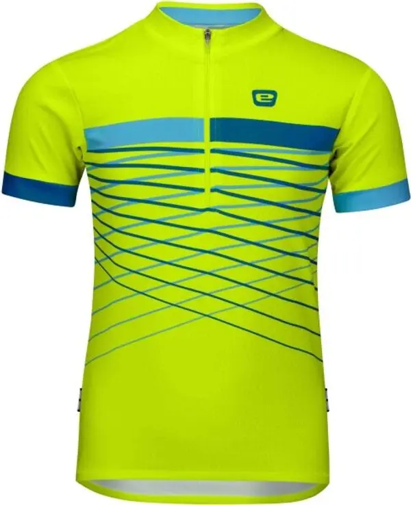 Etape Etape LUCKY Детска фланелка за колоездене, светлоотразителен неон, размер 128-134