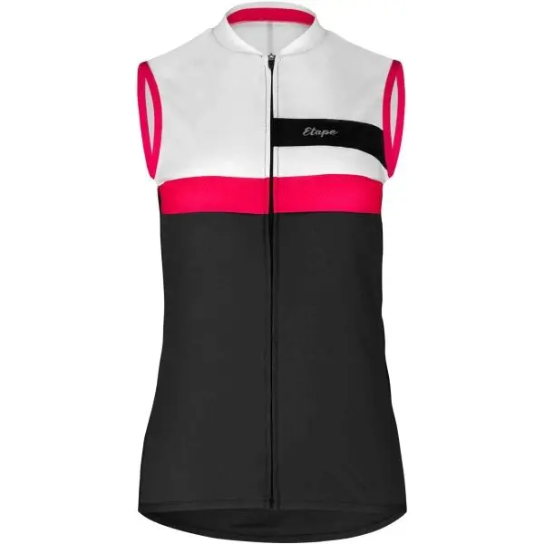 Etape Etape PRETTY 2.0 Дамска велосипедна фланелка, черно, размер