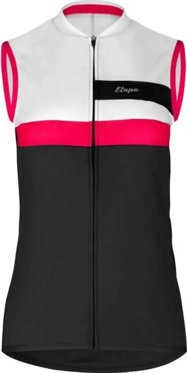 Etape Etape PRETTY 2.0 Дамска велосипедна фланелка, черно, размер