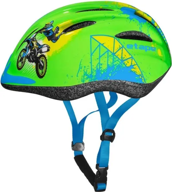 Etape Etape REBEL Детска каска за колоездене, зелено, размер (48 - 52)
