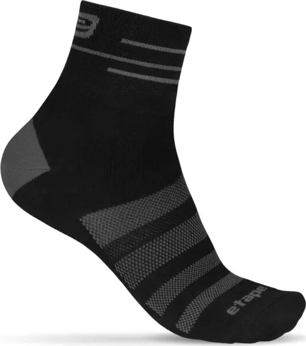 Etape Etape SOX Мъжки спортни чорапи, черно, размер