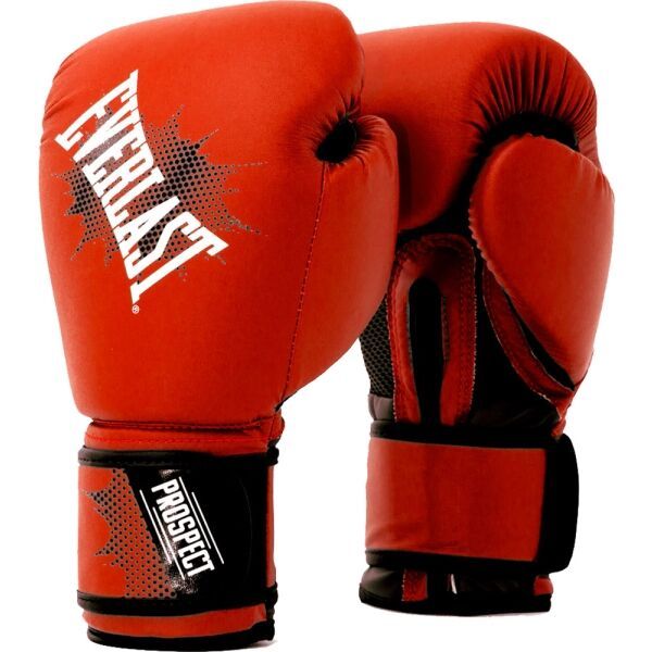 Everlast Everlast PROSPECT GLOVES Боксьорски ръкавици, червено, размер