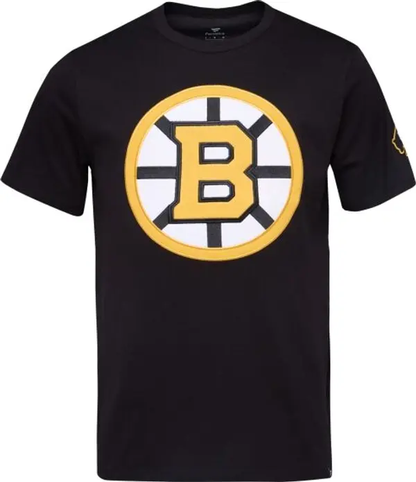 FANATICS FANATICS BOSTON BRUINS HAT TRICK TEE Тениска, черно, размер XXXL