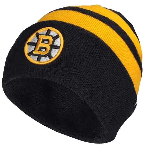 FANATICS FANATICS BOSTON BRUINS SWIPE CUFFED BEANIE Шапка, черно, размер