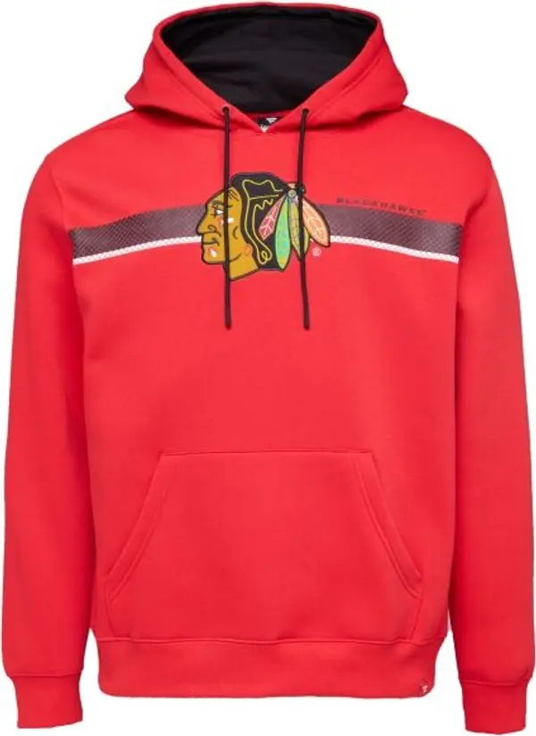 FANATICS FANATICS CHICAGO BLACKHAWKS WRIST SHOT HOODIE Суичър, червено, размер