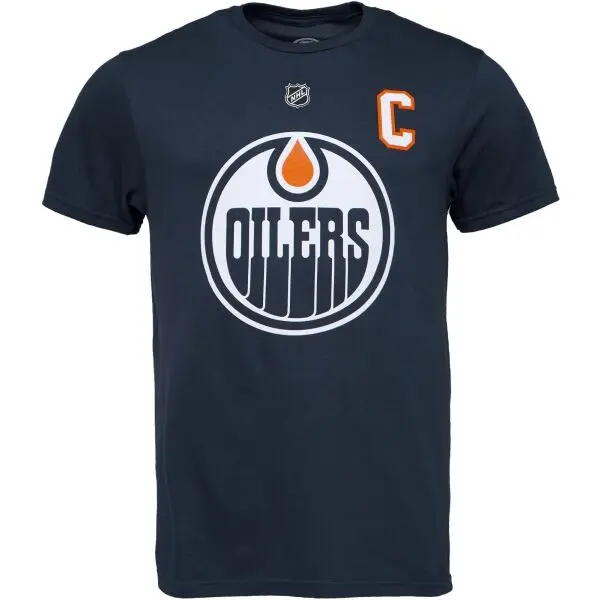 FANATICS FANATICS EDMONTON OILERS - CONNOR MCDAVID Тениска, тъмносин, размер XXL