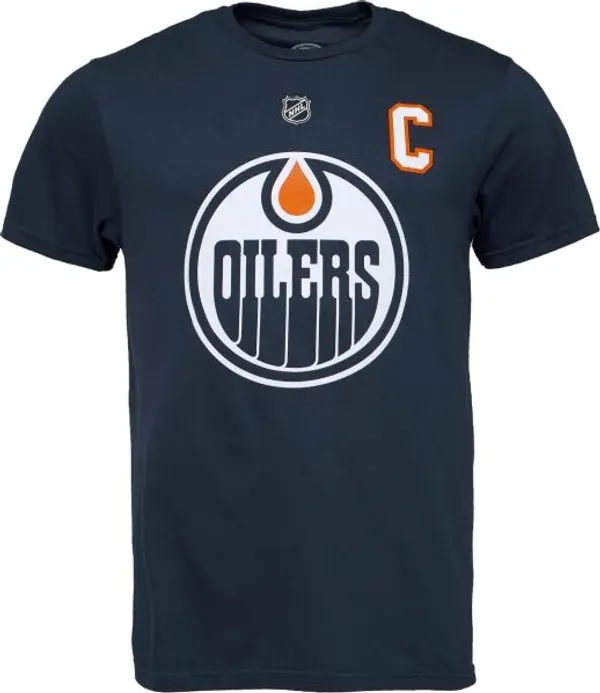 FANATICS FANATICS EDMONTON OILERS - CONNOR MCDAVID Тениска, тъмносин, размер XXXL