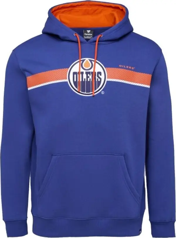 FANATICS FANATICS EDMONTON OILERS WRIST SHOT HOODIE Суичър, синьо, размер