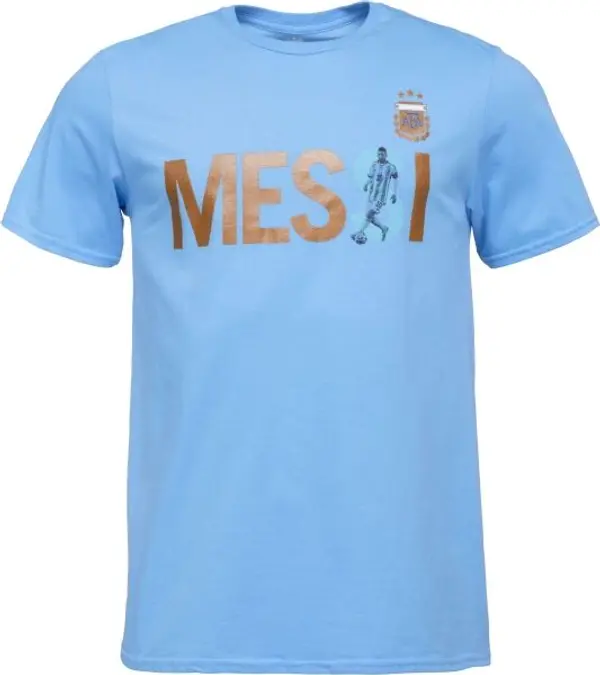 FANATICS FANATICS MESSI NAME & NUMBER GRAPHIC Мъжка тениска, светлосиньо, размер
