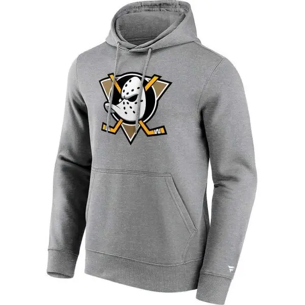 FANATICS FANATICS NHL PRIMARY LOGO GRAPHIC ANAHEIM DUCKS Мъжки суитшърт, сиво, размер XXL