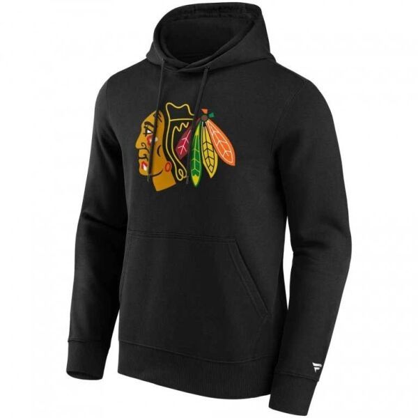 FANATICS FANATICS NHL PRIMARY LOGO GRAPHIC CHICAGO BLACKHAWKS Мъжки суитшърт, черно, размер