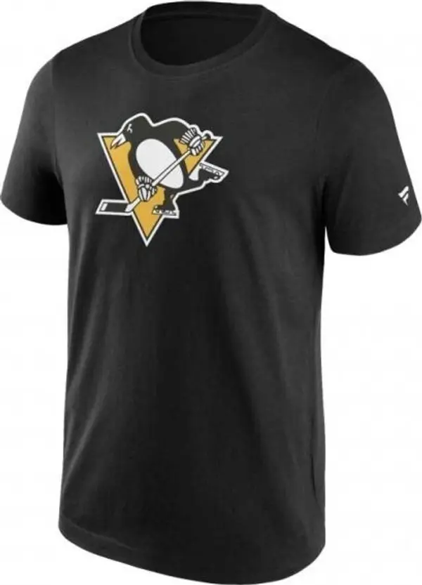 FANATICS FANATICS NHL PRIMARY LOGO GRAPHIC PITTSBURGH PENGUINS Мъжка тениска, черно, размер XXL
