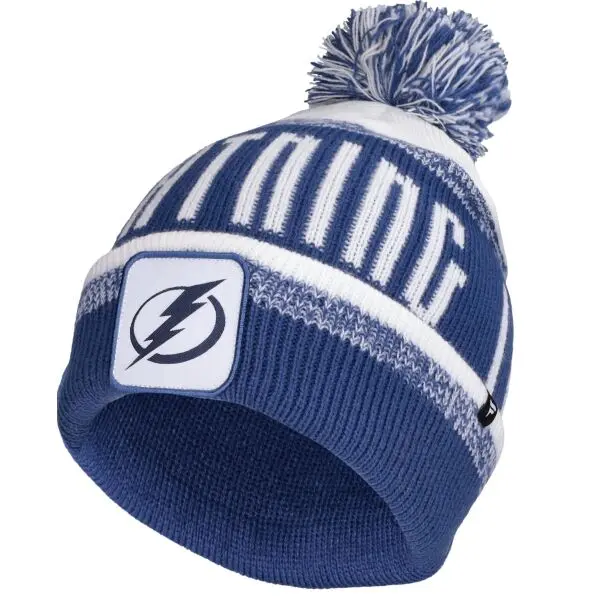 FANATICS FANATICS TAMPA BAY LIGHTNING THRIVE CUFFED POM BEANIE Шапка, синьо, размер