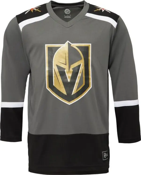 FANATICS FANATICS VEGAS GOLDEN KNIGHTS HOME VALUE JERSEY Фланелка за хокей, сиво, размер