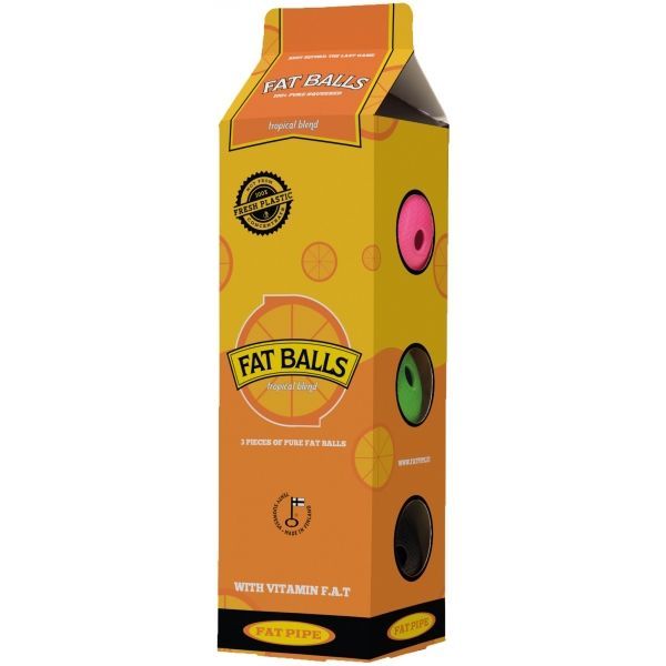 Fat Pipe Fat Pipe BALL CAN Флорболова топка, микс, размер